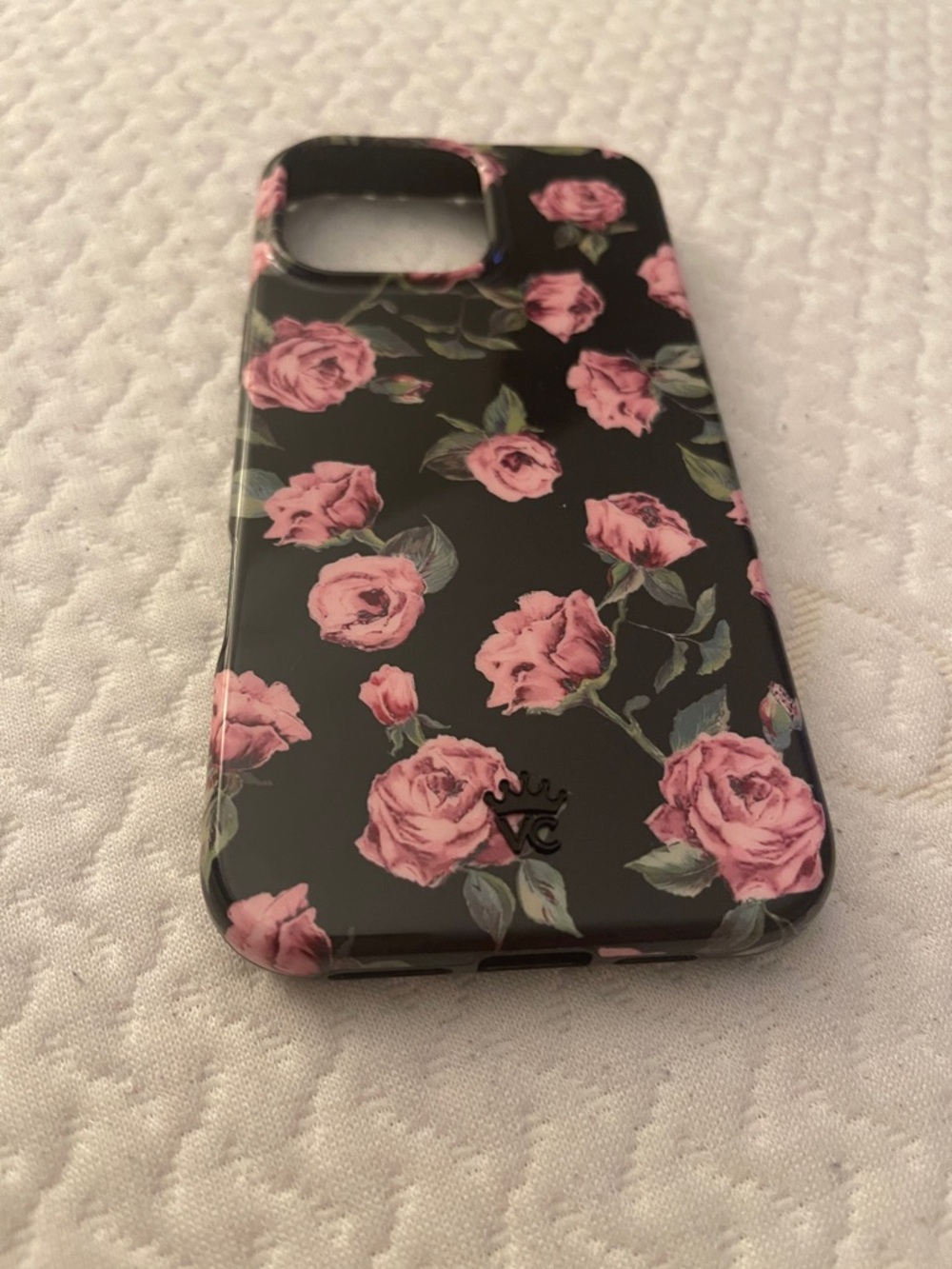 Velvet Caviar Pink Rose Floral Phone Case